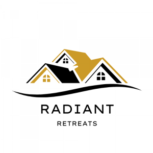 Radiant Retreats logo – luxury vacation rentals in Cippenham